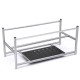 8 GPU Crypto Coin Aluminum Open Air Frame Mining Miner Rig Case Mining Frame Stackable 8 GPU Crypto Coin Aluminum Open Air Frame Mining Miner Rig Case Mining Frame Stackable
