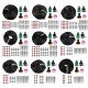 8 Holes Misting Irrigation System Kit Tubing Hose Dripper 5/10/15/18/20/25/50M 8 Holes Misting Irrigation System Kit Tubing Hose Dripper 5/10/15/18/20/25/50M
