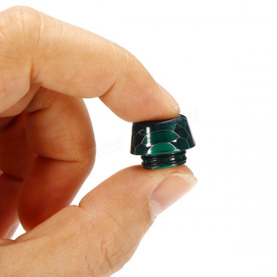 810 Snake Skin Epoxy Resin Drip Tip For TFV8 TFV12 Big Baby Reload RTA