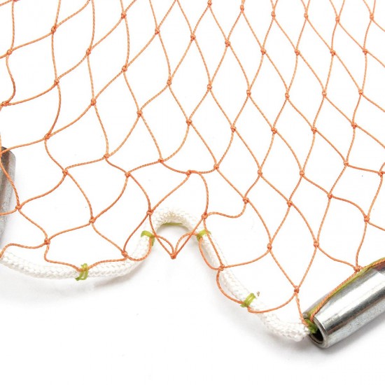 8FT 2.4m Strong Nylon Mesh Fishing Net Bait Easy Throw Hand Casting 3/4'' w/ Sinker 8FT 2.4m Strong Nylon Mesh Fishing Net Bait Easy Throw Hand Casting 3/4'' w/ Sinker