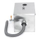 8LB 5GPM Oil Water Grease Trap Interceptor Separator Stainless Steel Kitchen 8LB 5GPM Oil Water Grease Trap Interceptor Separator Stainless Steel Kitchen