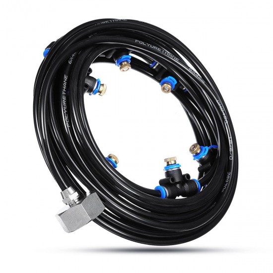 8M Outdoor Mist Coolant System Water Sprinkler Garden Patio Mister Cooling Spray Kits 8M Outdoor Mist Coolant System Water Sprinkler Garden Patio Mister Cooling Spray Kits