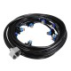 8M Outdoor Mist Coolant System Water Sprinkler Garden Patio Mister Cooling Spray Kits 8M Outdoor Mist Coolant System Water Sprinkler Garden Patio Mister Cooling Spray Kits