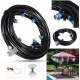 8M Outdoor Mist Coolant System Water Sprinkler Garden Patio Mister Cooling Spray Kits