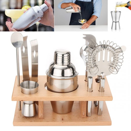 8Pcs 250mL Stainless Steel Cocktail Shaker Mixer Drink Bartender Bar Tools Maker Set Kit 8Pcs 250mL Stainless Steel Cocktail Shaker Mixer Drink Bartender Bar Tools Maker Set Kit