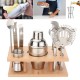 8Pcs 250mL Stainless Steel Cocktail Shaker Mixer Drink Bartender Bar Tools Maker Set Kit 8Pcs 250mL Stainless Steel Cocktail Shaker Mixer Drink Bartender Bar Tools Maker Set Kit