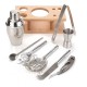 8Pcs 250mL Stainless Steel Cocktail Shaker Mixer Drink Bartender Bar Tools Maker Set Kit 8Pcs 250mL Stainless Steel Cocktail Shaker Mixer Drink Bartender Bar Tools Maker Set Kit