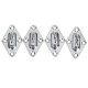 8Pcs Stainless Steel Shade Canopy Sun Sail Fixing Fittings Hardware Accessory