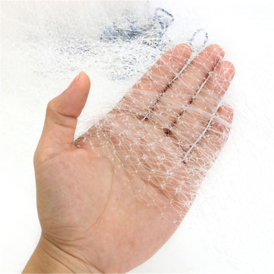 8ft Quick Throw Cast Net Monofilament Fishing Live Bait Net With Sinkers 8ft Quick Throw Cast Net Monofilament Fishing Live Bait Net With Sinkers