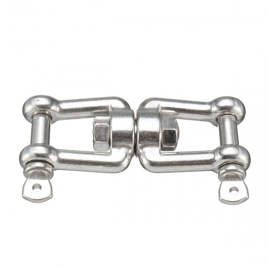 8mm Swivel Connector Shackle Hook 316 Stainless Steel for Boat Jaw Sea Anchor Chain 8mm Swivel Connector Shackle Hook 316 Stainless Steel for Boat Jaw Sea Anchor Chain