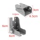 90 degrees Steel Folding Table Leg Bracket for 38x38 mm Legs 90 degrees Steel Folding Table Leg Bracket for 38x38 mm Legs