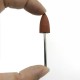 9Pcs 2.35mm Dental Tools Lab Silicone Rubber Handpiece Polishing Burs Cone Shape