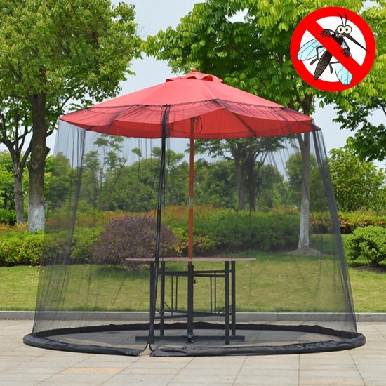 9ft Garden Outdoor Patio Umbrella Table Screen Cover Net Mosquito Insect Net 9ft Garden Outdoor Patio Umbrella Table Screen Cover Net Mosquito Insect Net
