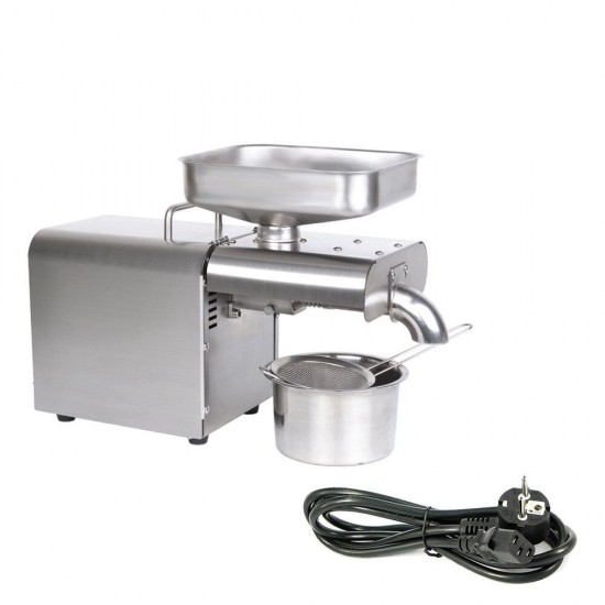 AC 110V/220V Multifunctional Full-automatic Electric Oil Press Machine Oil Expeller Home Commercial Oil Squeezing Machine AC 110V/220V Multifunctional Full-automatic Electric Oil Press Machine Oil Expeller Home Commercial Oil Squeezing Machine