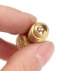 A/C R134a Brass Adapter Fitting 1/4 Inch Male To 1/2 Inch Female with Valve Core A/C R134a Brass Adapter Fitting 1/4 Inch Male To 1/2 Inch Female with Valve Core