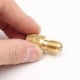 A/C R134a Brass Adapter Fitting 1/4 Inch Male To 1/2 Inch Female with Valve Core A/C R134a Brass Adapter Fitting 1/4 Inch Male To 1/2 Inch Female with Valve Core