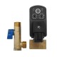 AC220V 1/2'' Brass Electric Solenoid Automatic Timer Air Compressor Cold Dryer Drain Water Valve