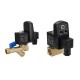AC220V 1/2'' Brass Electric Solenoid Automatic Timer Air Compressor Cold Dryer Drain Water Valve