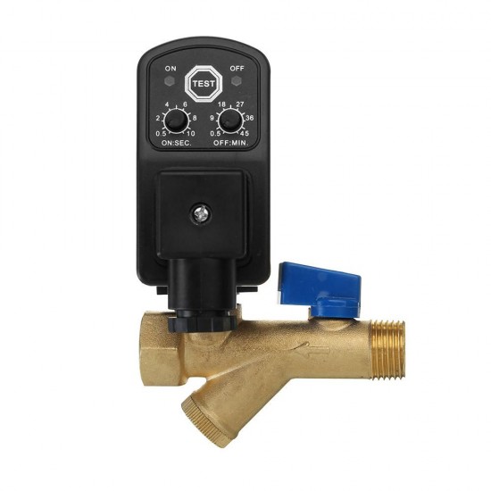 AC220V 1/2'' Brass Electric Solenoid Automatic Timer Air Compressor Cold Dryer Drain Water Valve AC220V 1/2'' Brass Electric Solenoid Automatic Timer Air Compressor Cold Dryer Drain Water Valve