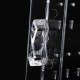 Acrylic Earring Ear Studs Storage Box Jewelry Display Stand Necklace Holder Rack Organizer Acrylic Earring Ear Studs Storage Box Jewelry Display Stand Necklace Holder Rack Organizer