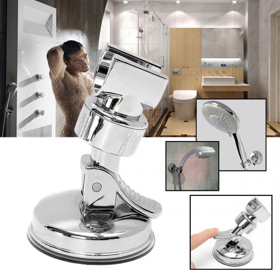Adjustable ABS Plastic Shower Head Holder With Suction Cup Wall Handheld Shower Water Hose Bracket