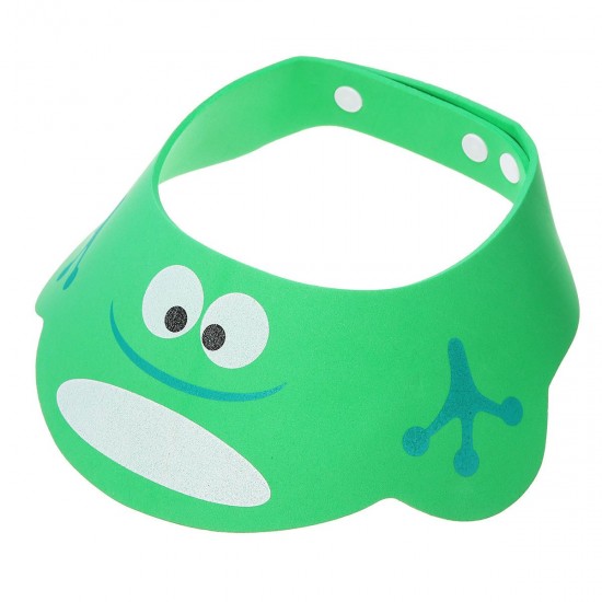 Adjustable Bathing Shower Shampoo Cap Hair Washing Shield Hat Protect Ears Eyes For Kids Baby