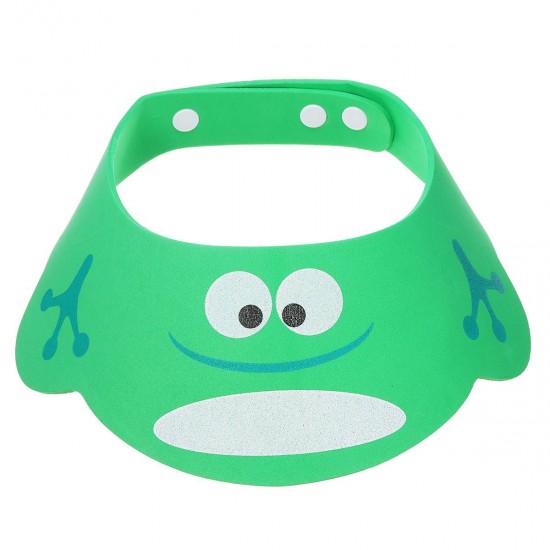 Adjustable Bathing Shower Shampoo Cap Hair Washing Shield Hat Protect Ears Eyes For Kids Baby