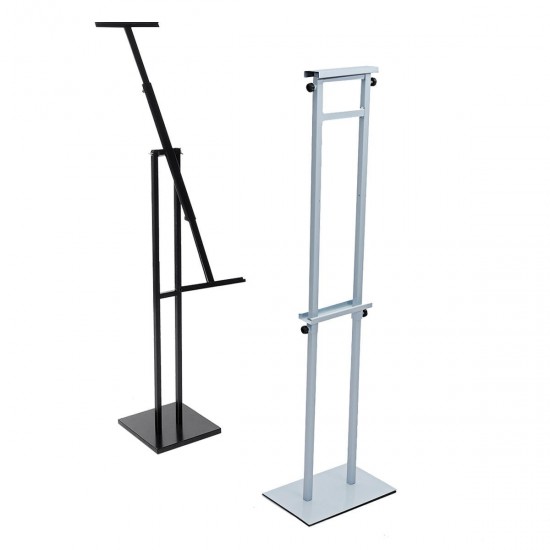 Adjustable Two-sided KT Board Poster Stand Shelf Rack