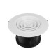 Air Vent Outlet Grille Wall Ceiling Round Ventilation Cover Corner Diverter