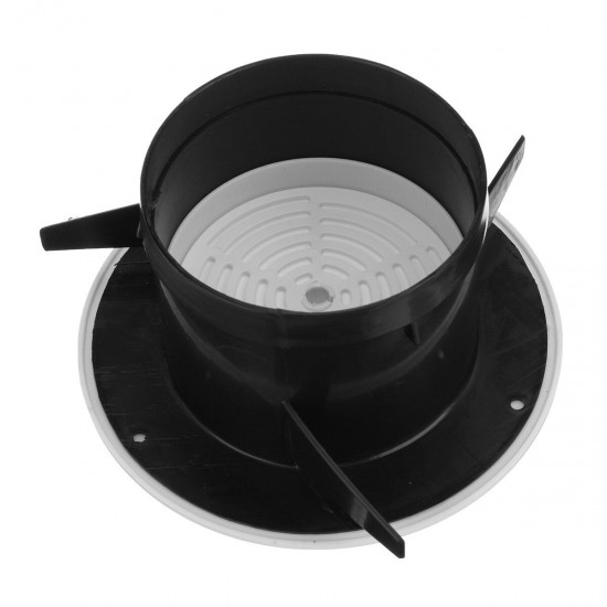 Air Vent Outlet Grille Wall Ceiling Round Ventilation Cover Corner Diverter Air Vent Outlet Grille Wall Ceiling Round Ventilation Cover Corner Diverter