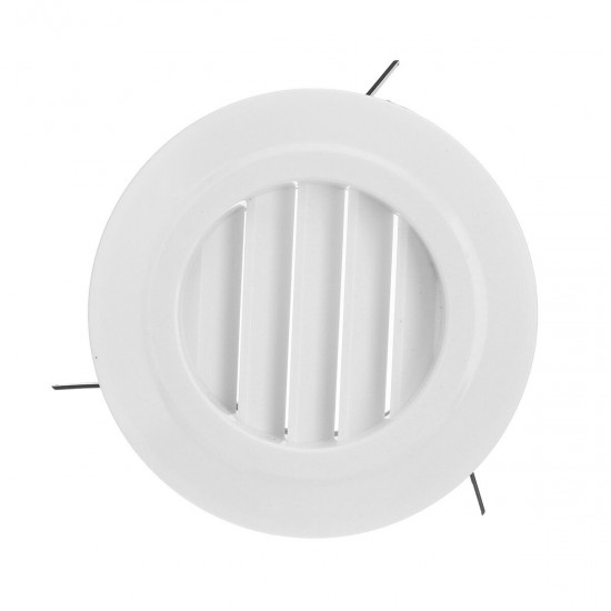 Air Vent Outlet Grille Wall Ceiling Round Ventilation Cover Corner Diverter