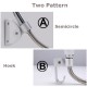 Aluminum Alloy Shower Head Holder Wall Mounted Shower Bracket Holder Hook Semicircle Patterns Aluminum Alloy Shower Head Holder Wall Mounted Shower Bracket Holder Hook Semicircle Patterns