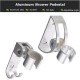 Aluminum Alloy Shower Head Holder Wall Mounted Shower Bracket Holder Hook Semicircle Patterns