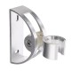 Aluminum Alloy Shower Head Holder Wall Mounted Shower Bracket Holder Hook Semicircle Patterns Aluminum Alloy Shower Head Holder Wall Mounted Shower Bracket Holder Hook Semicircle Patterns