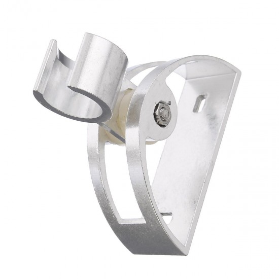 Aluminum Alloy Shower Head Holder Wall Mounted Shower Bracket Holder Hook Semicircle Patterns Aluminum Alloy Shower Head Holder Wall Mounted Shower Bracket Holder Hook Semicircle Patterns