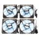 Aluminum Open Air Mining Rig Stackable Frame Case With 4 Fans For 6 GPU ETH BTC Aluminum Open Air Mining Rig Stackable Frame Case With 4 Fans For 6 GPU ETH BTC