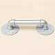 Antique Cast Iron Pipe Door Handle Drawer Gate Pull Handle Industrial Punk Wall Holder Antique Cast Iron Pipe Door Handle Drawer Gate Pull Handle Industrial Punk Wall Holder