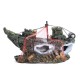 Aquarium Ornament Wreck Sailing Boats Sunk Ship Destroyer Fish Tank Cave Decor Model Aquarium Ornament Wreck Sailing Boats Sunk Ship Destroyer Fish Tank Cave Decor Model