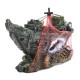 Aquarium Ornament Wreck Sailing Boats Sunk Ship Destroyer Fish Tank Cave Decor Model Aquarium Ornament Wreck Sailing Boats Sunk Ship Destroyer Fish Tank Cave Decor Model