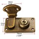 Archaize Wooden Lock Suitcase Box Lock Around the Trunk Lock to Lock Archaize Wooden Lock Suitcase Box Lock Around the Trunk Lock to Lock