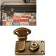 Archaize Wooden Lock Suitcase Box Lock Around the Trunk Lock to Lock