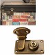 Archaize Wooden Lock Suitcase Box Lock Around the Trunk Lock to Lock Archaize Wooden Lock Suitcase Box Lock Around the Trunk Lock to Lock