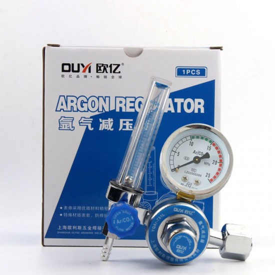 CO2 Gas Mig Tig Flow Meter Welding Weld Regulator Gauge Welder 0-25MPa