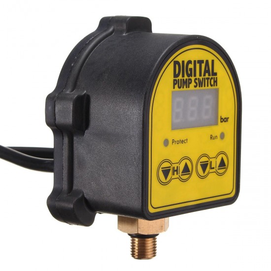 Automatic Digital Pressure Controller ON OFF Switch 220V For Water Ail Gas Pump Automatic Digital Pressure Controller ON OFF Switch 220V For Water Ail Gas Pump