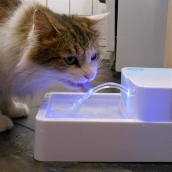 Automatic Pet Water Fountain Dog Cat Water Filter Bowl