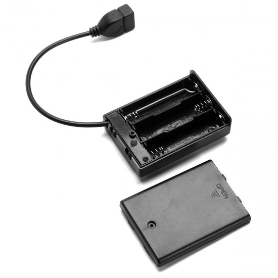 Battery Box With USB Port For Lego And Lepin Led Light Kit Sets Bricks Holder