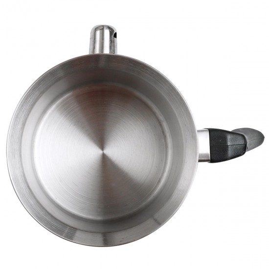 Bee Wax Melting Pot Stainless Steel Pouring Pot Beekeeoing Tool Silver Beekeeping Tools Set