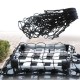 Black Adjustable Hooks Elastic Storage Car Trailer Roof Rack Boot Luggage Bungee Elastic Cargo Net Black Adjustable Hooks Elastic Storage Car Trailer Roof Rack Boot Luggage Bungee Elastic Cargo Net