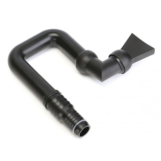 Black Aquarium Multi Angle Outflow Water Pipe with Duck Bill Hose For Sump Tank Fish Black Aquarium Multi Angle Outflow Water Pipe with Duck Bill Hose For Sump Tank Fish