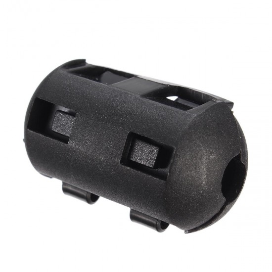 Black Cable Wire Snap Clamp Clip RFI EMI EMC Noise Filters Ferrite Core Case 3.5-13mm Black Cable Wire Snap Clamp Clip RFI EMI EMC Noise Filters Ferrite Core Case 3.5-13mm